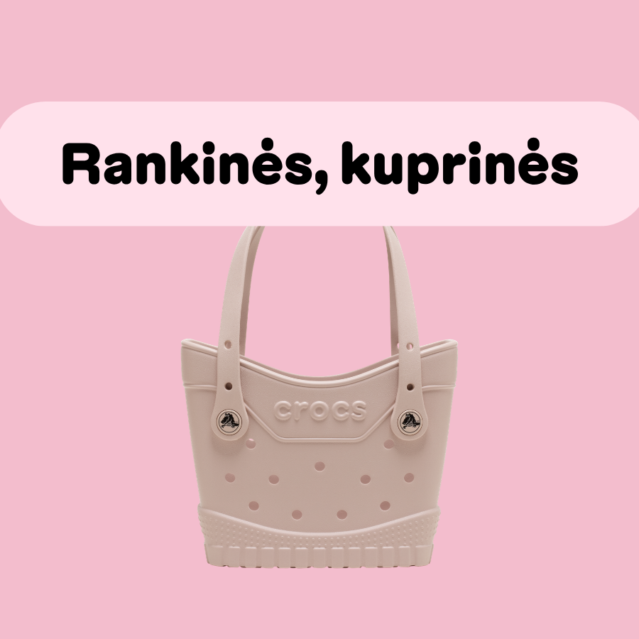 Crocs rankinės ir kuprinės